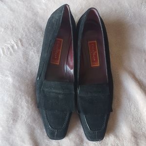 Cole Haan black suede loafers